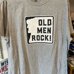 Chowder head old men rock short sleeve tee